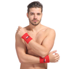 Terry de algodão esportivo de algodão esportivo de tênis pulseira bordado de pulseira banda de suor