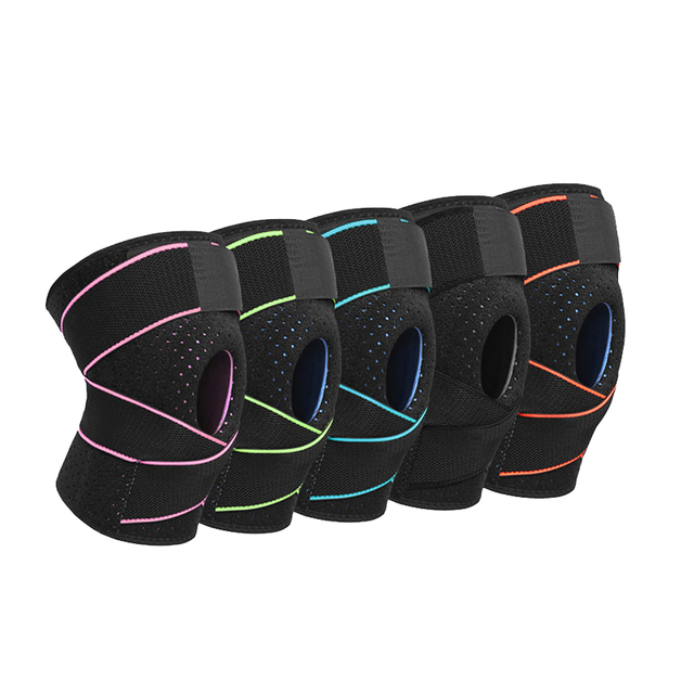 Patella Gel Pad Ajuste Ajuste do joelho Open Knee Brace