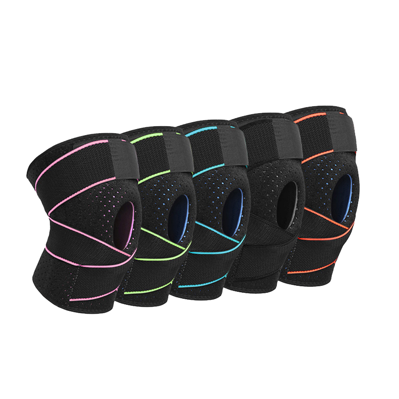 Patella Gel Pad Ajuste Ajuste do joelho Open Knee Brace