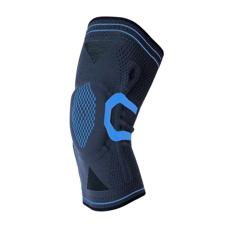 Protetor esportivo profissional respirável Suporte de manga de compressão de joelho com patela gel short exercício leve