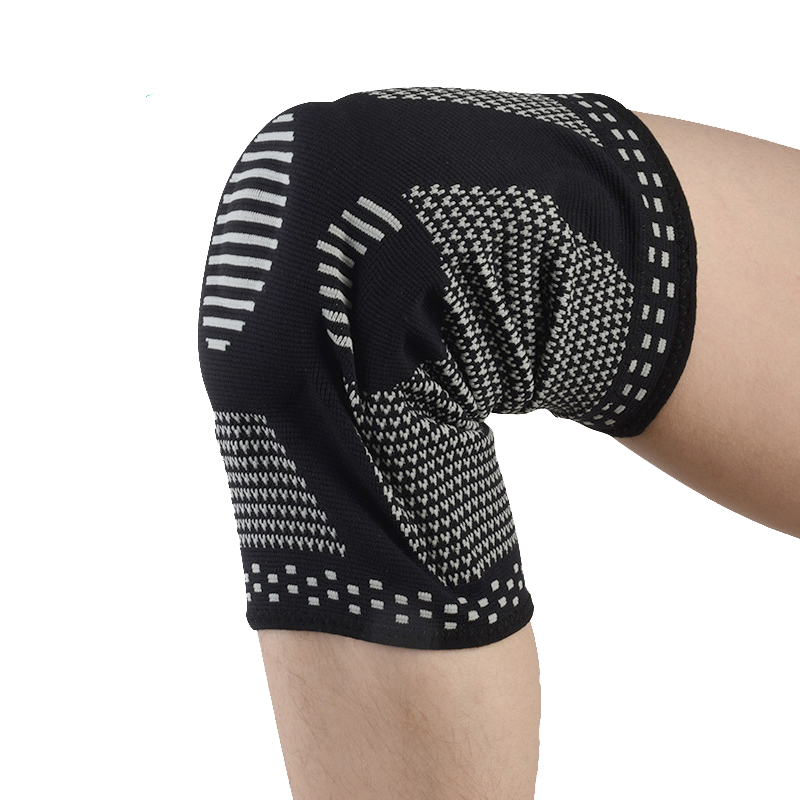 Hot Sale Sports Kneepad Silicone Knit