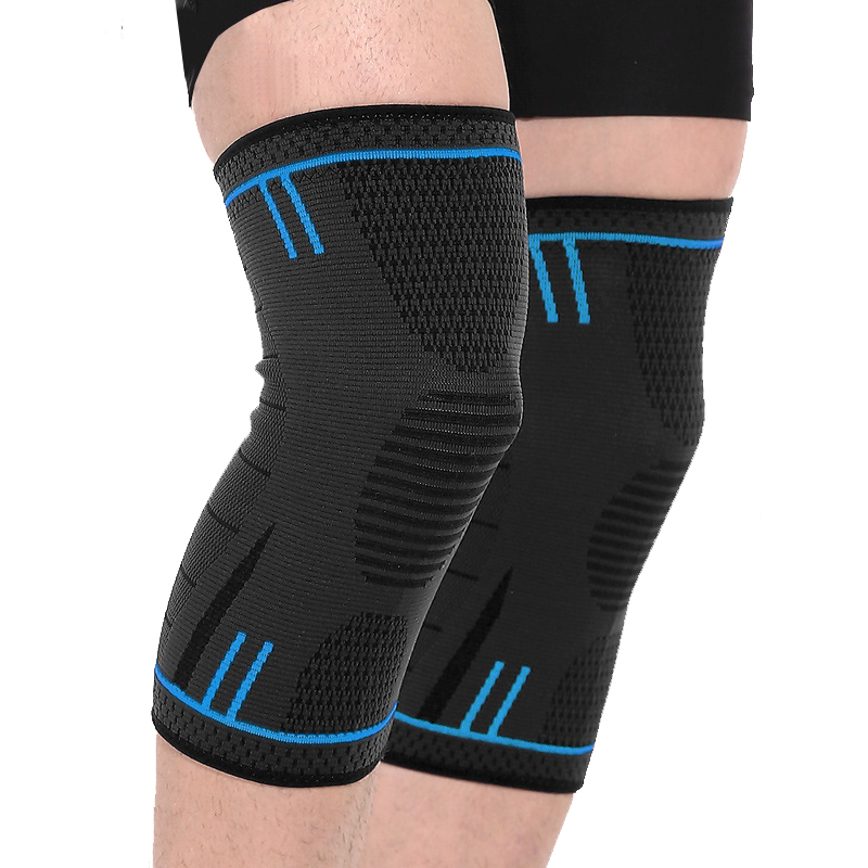 Novo design de elasticidade da compressão da manga do joelho 