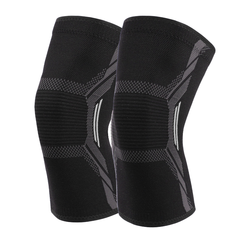 Personalize o suporte super elástico de nylon para corrida, ginástica de basquete de joelho de joelho de joelho de joelho de joelho