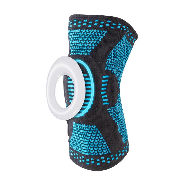 Hot Sale Sports Kneepad Silicone Knit