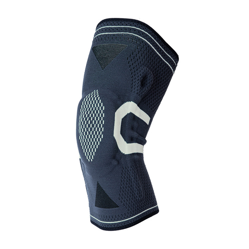 Protetor esportivo profissional respirável Suporte de manga de compressão de joelho com patela gel short exercício leve