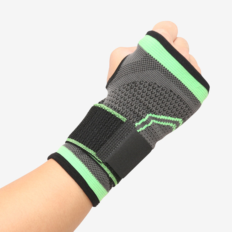 Suporte de pulso de levantamento de peso de academia de ginástica envolve o pulso fácil de usar mangas de pulso de pulso personalizado de pulso personalizado