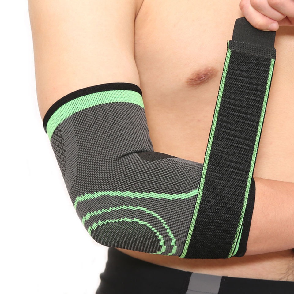 Fabricantes de esportes ao ar livre Bandagem respirável Bandragem de malha de cotovelo de cotovelar