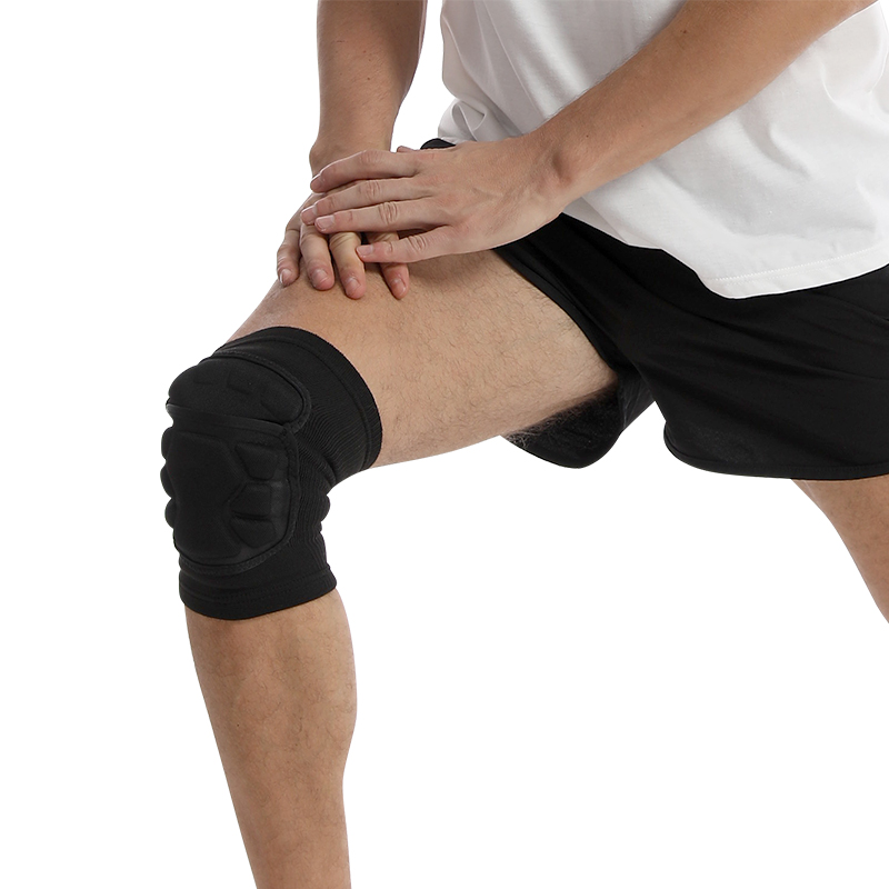 Joelheiras de patinação eva joelheiras joelheiras de vôlei de vôlei de nylon de nylon esportes 