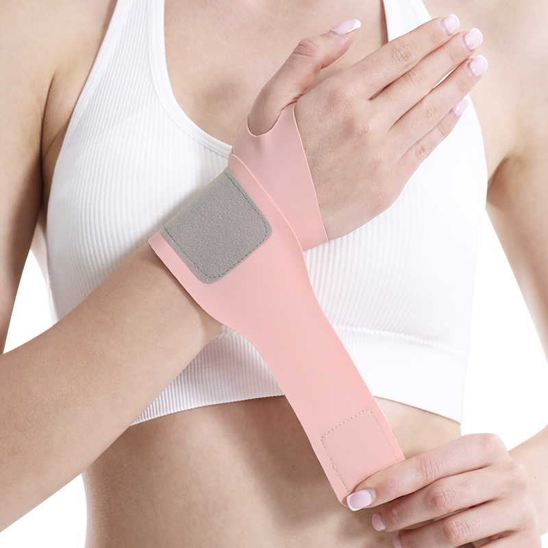 Treino de fitness levantamento de peso pulso de pulso personalizado neoprene suporte de pulso