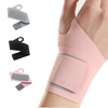 Treino de fitness levantamento de peso pulso de pulso personalizado neoprene suporte de pulso