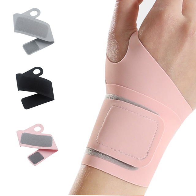Treino de fitness levantamento de peso pulso de pulso personalizado neoprene suporte de pulso