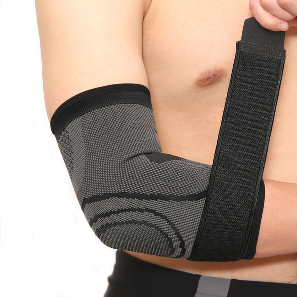 Fabricantes de esportes ao ar livre Bandagem respirável Bandragem de malha de cotovelo de cotovelar