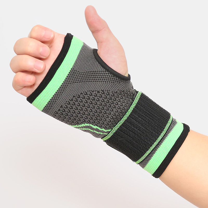 Suporte de pulso de levantamento de peso de academia de ginástica envolve o pulso fácil de usar mangas de pulso de pulso personalizado de pulso personalizado