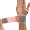 Treino de fitness levantamento de peso pulso de pulso personalizado neoprene suporte de pulso