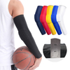 Mangas de braço de cotovelo lycra com cotovelo de favo de mel para mangas de cotovelo de basquete Compactação confortável